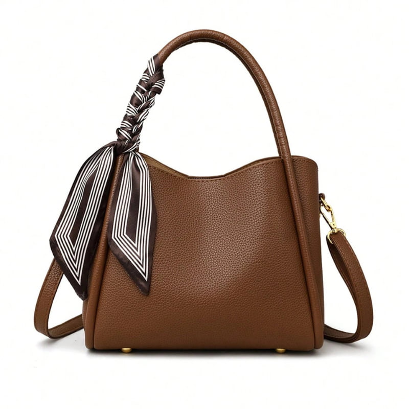 Bolsa de Ombro Marrom – Capri