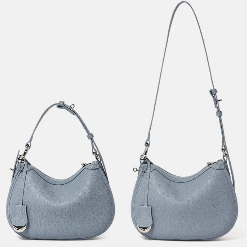 Bolsa de Ombro – Siena Azul Gelo