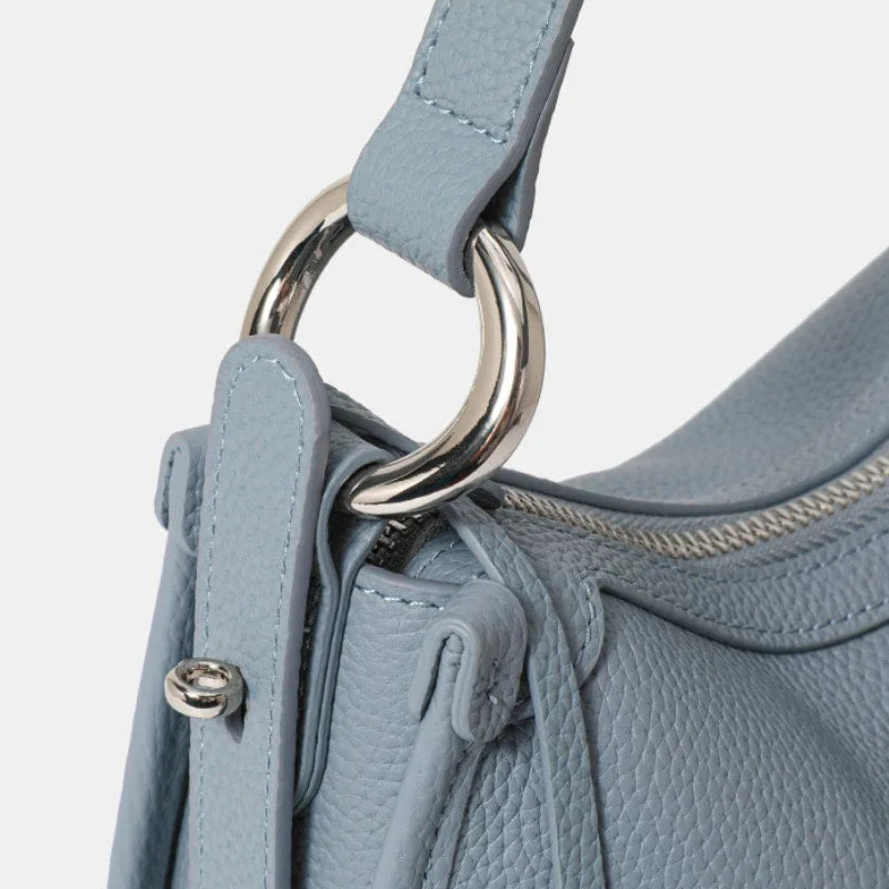 Bolsa de Ombro – Siena Azul Gelo