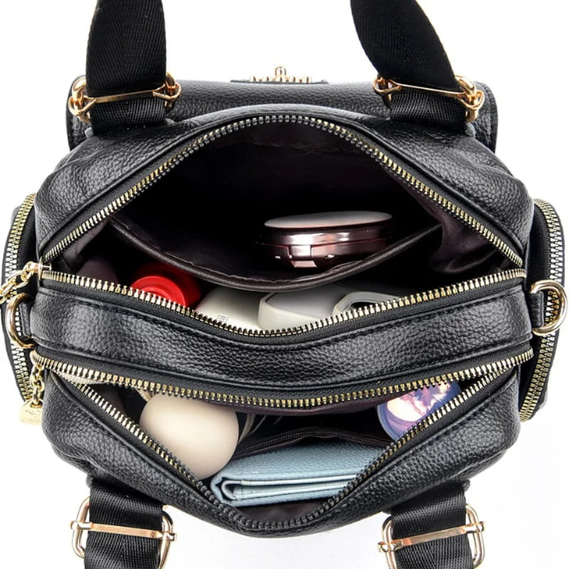 Bolsa de Mão Preta - Bolonha